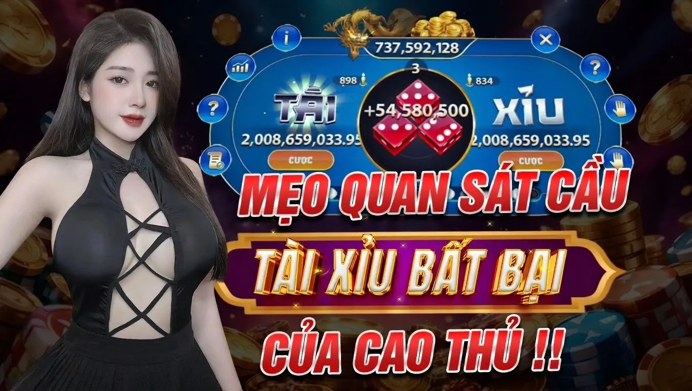 Mẹo quan sát cầu tài xỉu bất bại của cao thủ GG88